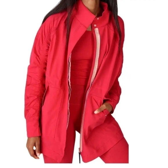 Fabletics Jackets & Blazers - Fabletics Giana Jacket II Red size XXS